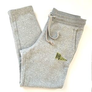Hurley Jogger Fleece Sweatpants University Taper Leg Adjustable‎ Waist Pockets